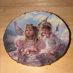 The Bradford Exchange "Sharing Secrets" Collectible Plate